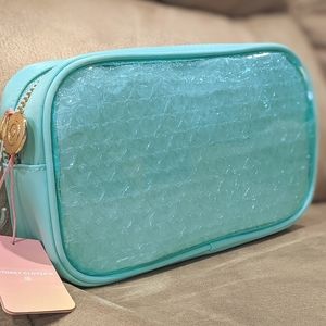 Stoney Clover Lane Bubble Hearts Small Pouch - MINT GREEN